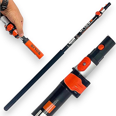 Coada telescopica din aluminiu cu click 2.7 m [2]