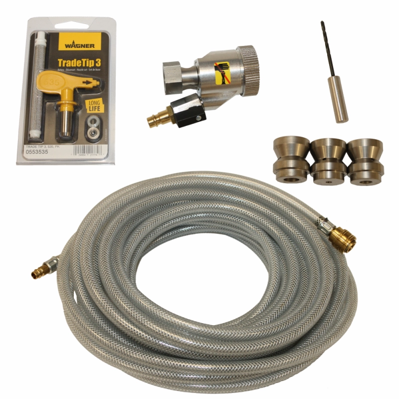 Piese masini de tencuit - Kit tencuieli decorative Wagner PlastCoat HP 30 (nu include adaptor)