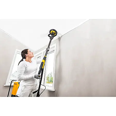 Set slefuitor MIRKA Leros 950CV si aspirator MIRKA 1230 AFC + furtun de aspiratie 6m si protectie furtun [10]
