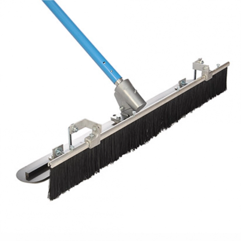 Rigle vibrante și vibratoare de beton - Lipa manuala BISONTE 900 mm/200 mm pentru nivelarea, finisarea si perierea betonului, maner 1.8 m