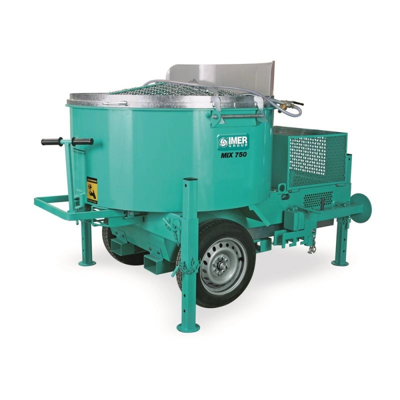Malaxoare continue si planetare - Malaxor Imer MIX 750 motor Honda GXV340 8,10 kW