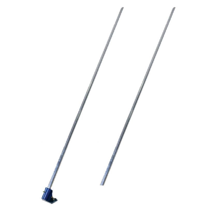 Rigle vibrante și vibratoare de beton - Maner rigla manuala BISONTE pentru finisare sapa 5 m (2.5 m x 2) RMFS
