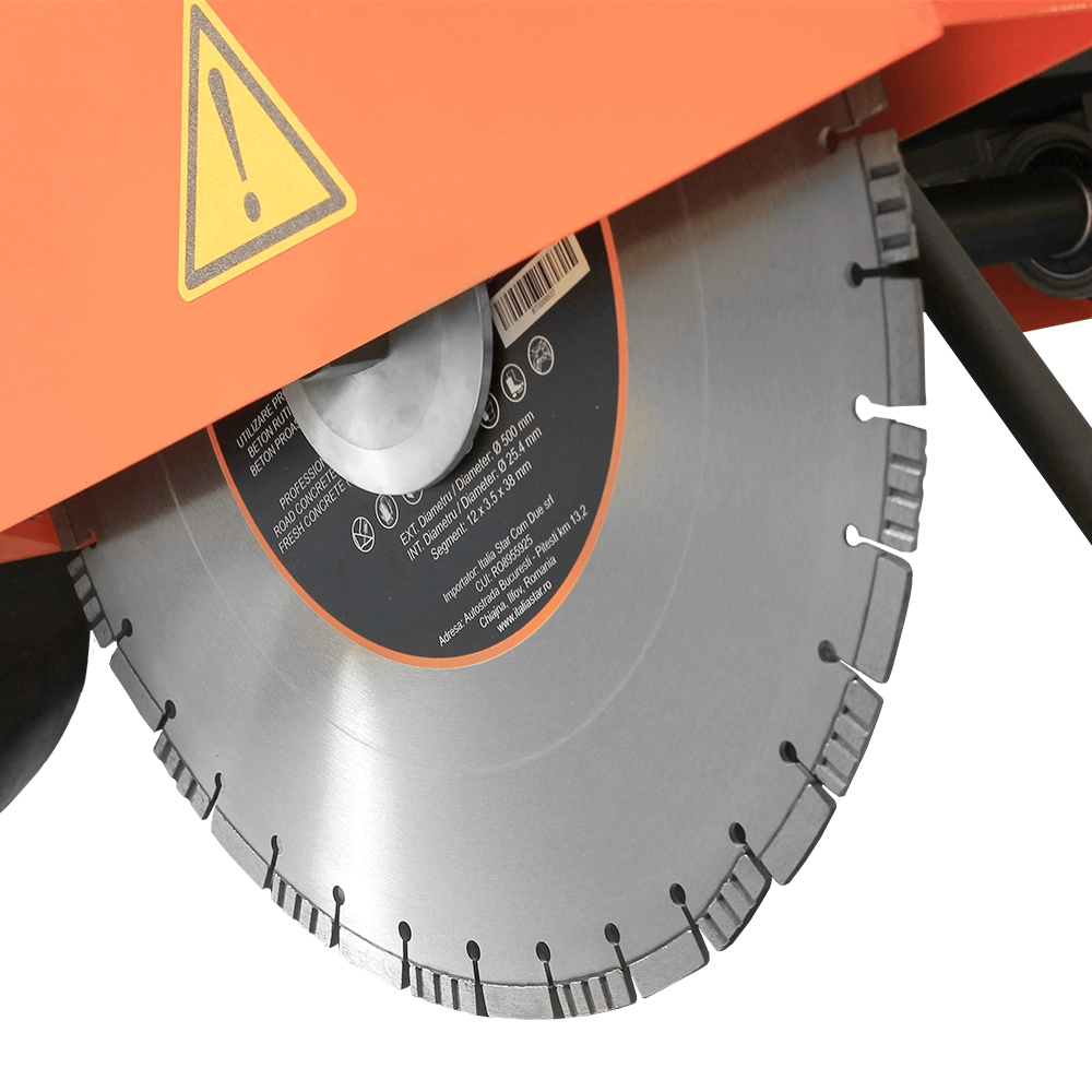 Masina de taiat asfalt/beton BISONTE MTA505L motor Loncin G390F 13 cp disc Ø 500 mm optional [6]