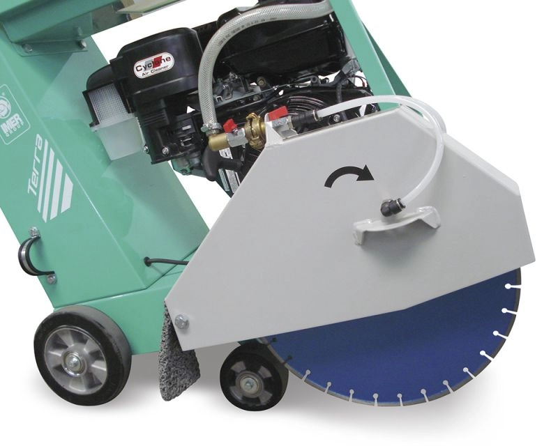Masina de taiat asfalt/beton IMER Terra 500H Honda GX 390 11.6 cp disc Ø 500 mm inclus [1]