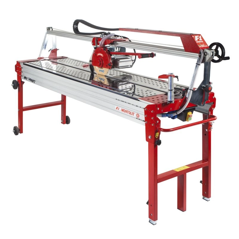 Masini pentru taiat ceramica si piatra - Masina de taiat ceramica/piatra MONTOLIT Brooklyn F1-181 230V 2,2 KW disc Ø 250 mm inclus