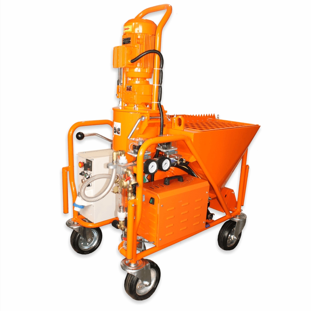 Masini de tencuiala mecanizata - Masina de tencuit Bisonte PCS-K35 220V debit 5-20 l/min materiale preamestecate