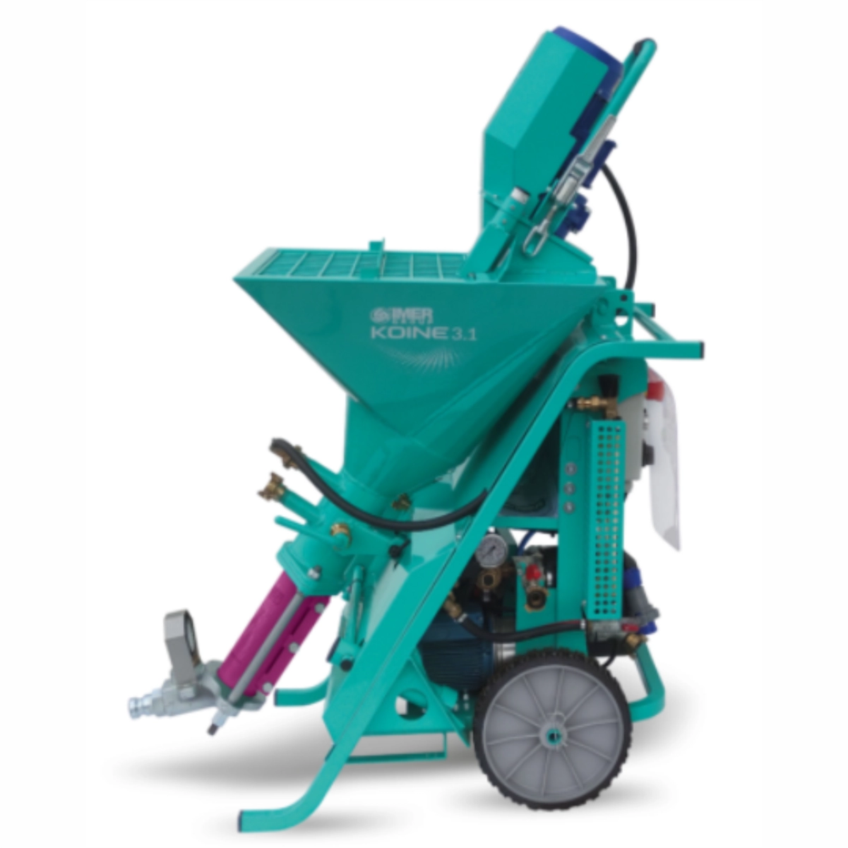Masina de tencuit Imer Koine 3.1 230V debit 2-17 l/min materiale preamestecate [3]