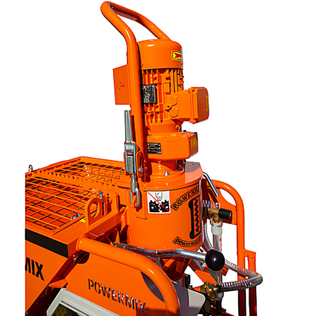 Masina de tencuit profesionala POWERMIX Germany 380V [4]