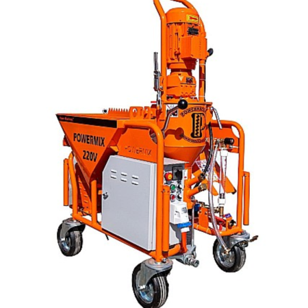 Masini de tencuiala mecanizata - Masina de tencuit profesionala POWERMIX mono 230V monofazica