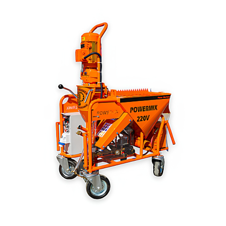 Masina de tencuit profesionala POWERMIX mono 230V monofazica [2]