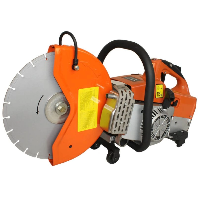 Masini pentru taiat beton si asfalt - Masina debitat BISONTE MD350 motor 4 cp, cutie transport, disc Ø350mm inclus