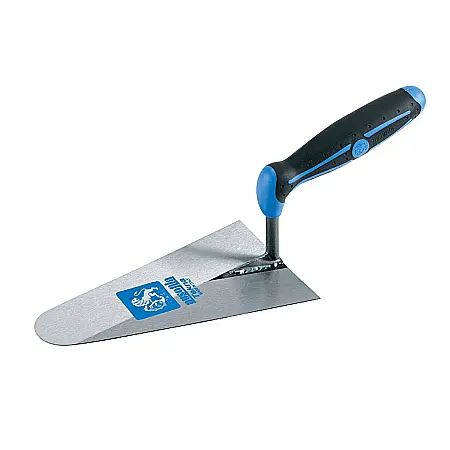 Gletiere, spacluri si mistri - Mistrie Cap Ascutit - Maner Plastic si Cauciuc - 18 cm - AUSONIA