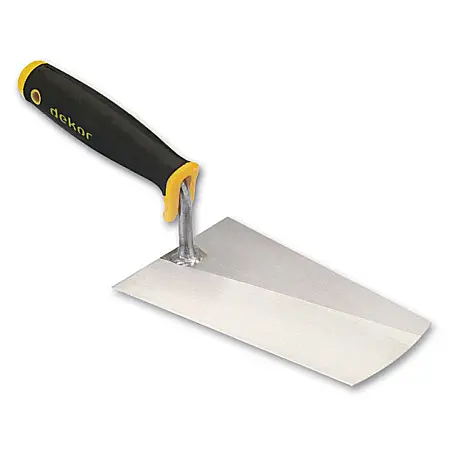 Gletiere, spacluri si mistri - Mistrie Dreapta - Maner Plastic - 18 cm - DEKOR | Tencuitor.ro