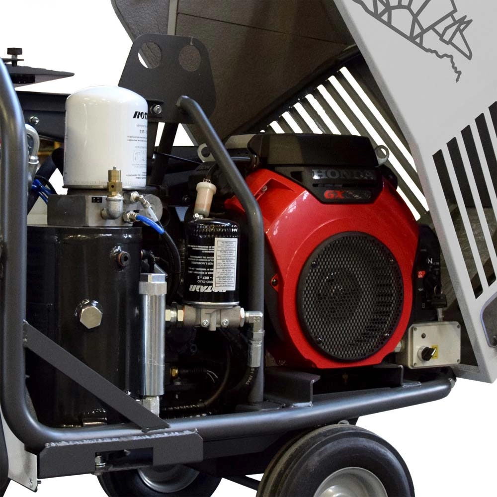 Motocompresor ROTAIR VRK FIBRA presiune 15 bar debit 1000 l/min motor Honda GX 690 22,5 cp [2]