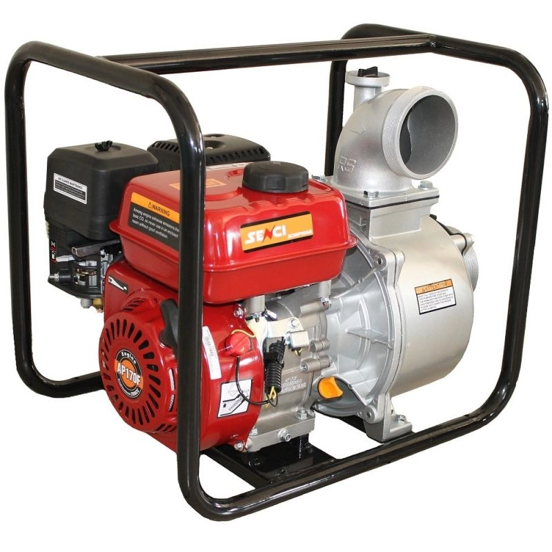 Motopompe de apa - Motopompa ape curate SENCI SCWP-100A diametru 4″ debit 80 mc/h