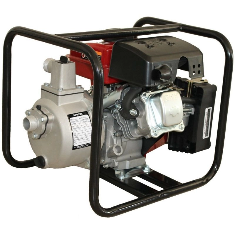 Motopompe de apa - Motopompa ape curate SENCI SCWP-25 diametru 1″ debit 7 mc/h