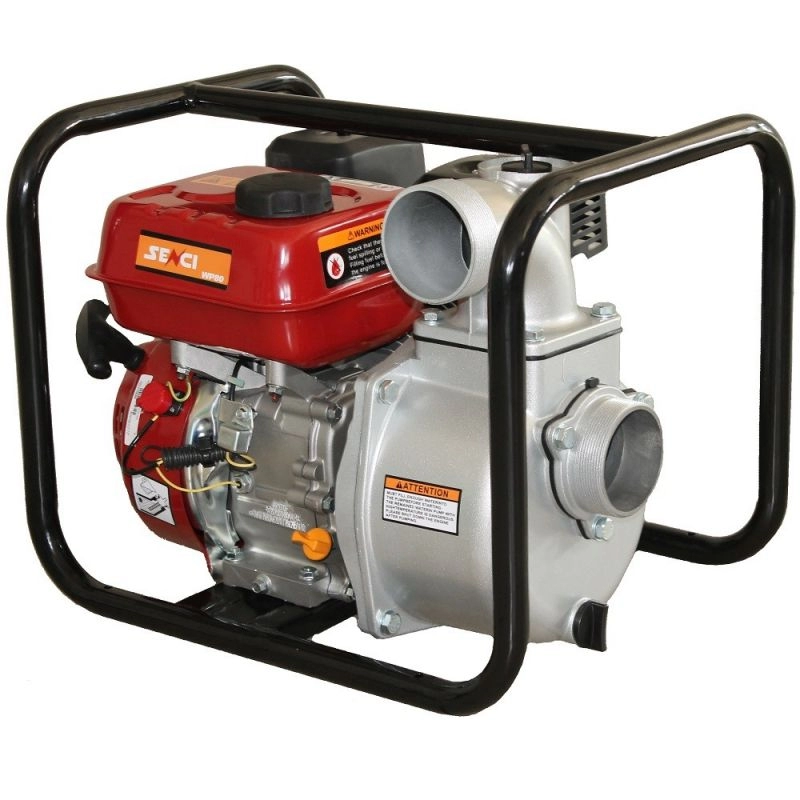 Motopompe de apa - Motopompa ape curate SENCI SCWP-80 diametru 3″ debit 55 mc/h