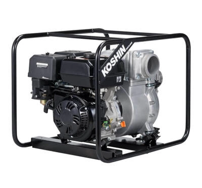 Motopompa ape foarte murdare KOSHIN KTZ-100X-BAE motor Koshin K420 Ø 100 mm debit 101 mc/h [2]