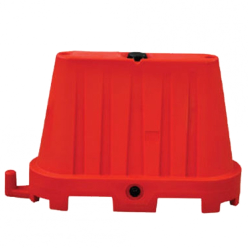Echipamente de santier - Parapet rutier TEKCNOPLAST 100 x 40 x H 70 cm rosu