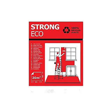 Trafaleți, benzi și folii - Folie de mascare eco strong 4x5 m