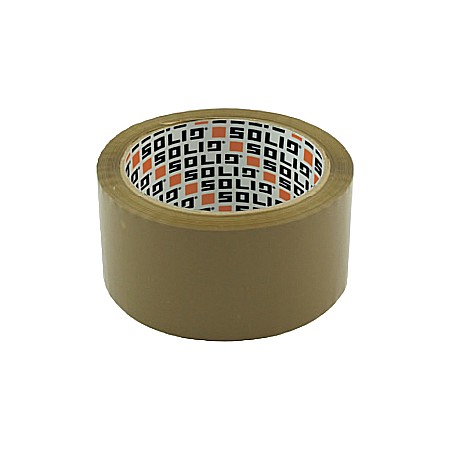 Trafaleți, benzi și folii - Banda adeziva maro 66m