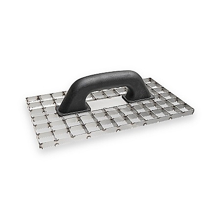 Unelte de razuit, rabotat si curatat - RABOT DE CAMP INOX CU DINTI 33X18 SOLID