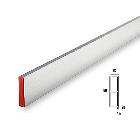 Dreptare si Boloboace - DREPTAR DE TRAS SAPA 80x20mm