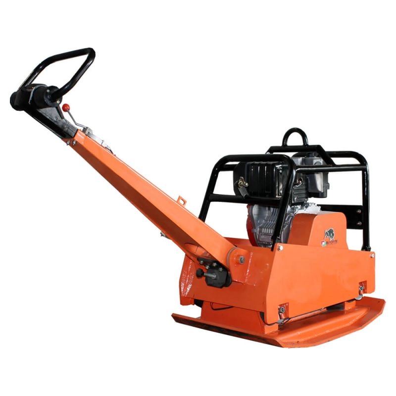 Placi de compactat - Placa compactoare reversibila BISONTE PCR400H 400 kg motor Honda GX390 11,7 cp