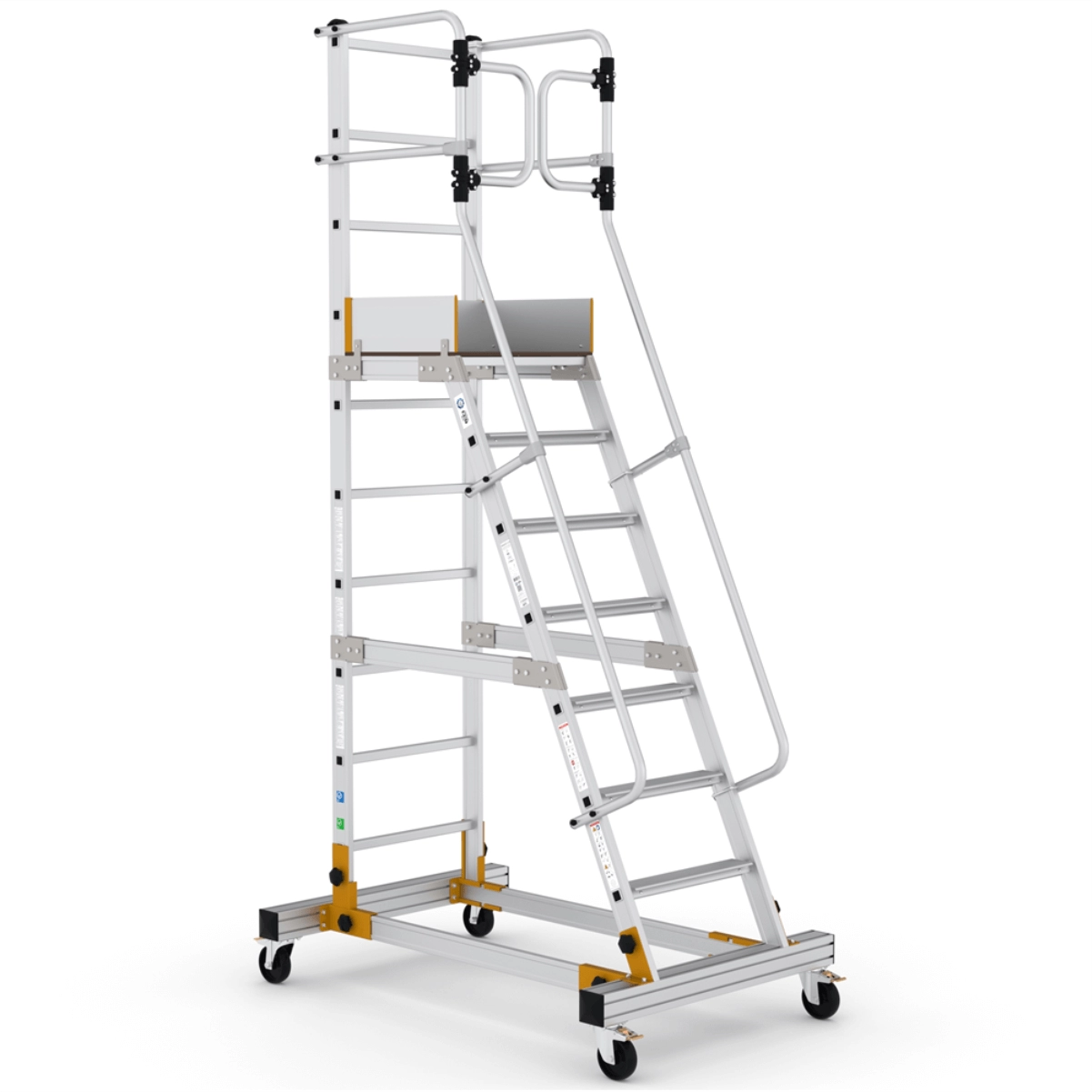 Schele mobile - Platforma mobila profesionala RD38 din aluminiu, H lucru 3,8 m