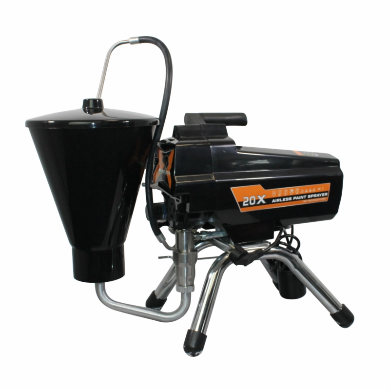 Sisteme de pompare - Pompa airless Bisonte PAZ20X SKID 230V debit 2.0 l/min include cuva material 6 l