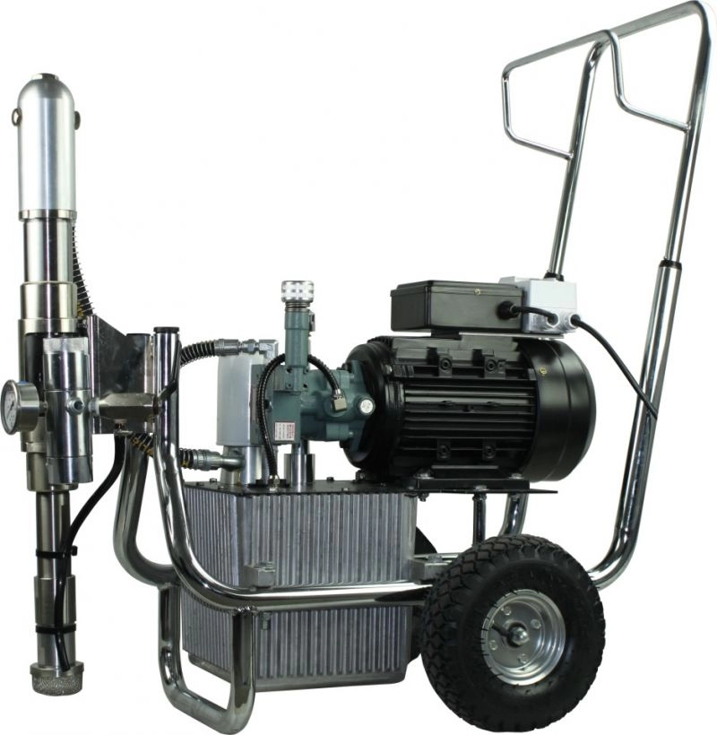 Pompa airless Bisonte PAZ9800E CART 230V debit 10 l/min [2]
