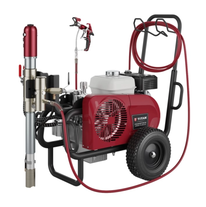 Sisteme de pompare - Pompa airless Titan PowrTwin 6900DI Plus CART 230V debit 6.6 l/min -Pistol RX-Apex