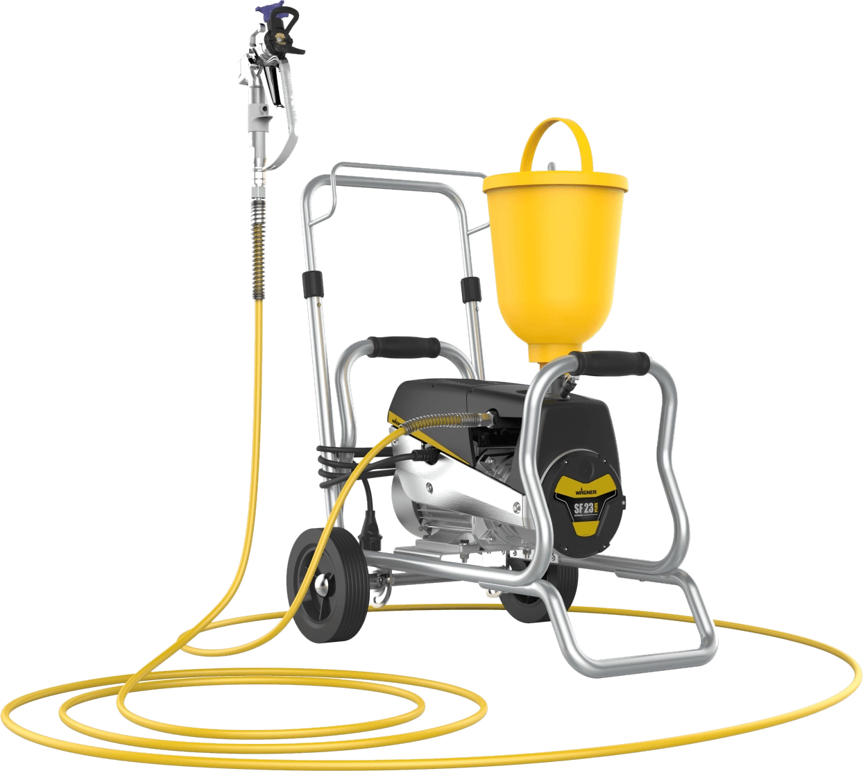 Pompe de vopsit airless - Pompa airless Wagner SF23plus Enamel CART 230V debit 2.6 l/min