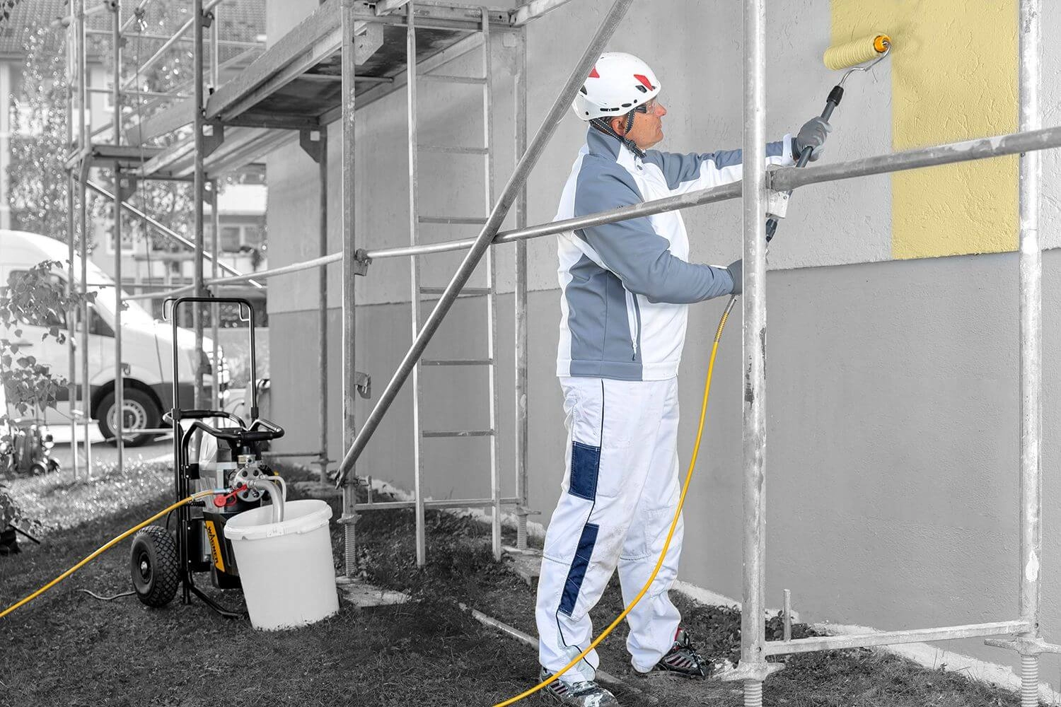 Pompa airless Wagner SF33 PLUS SprayPack CART 230V debit 4.3 l/min [1]