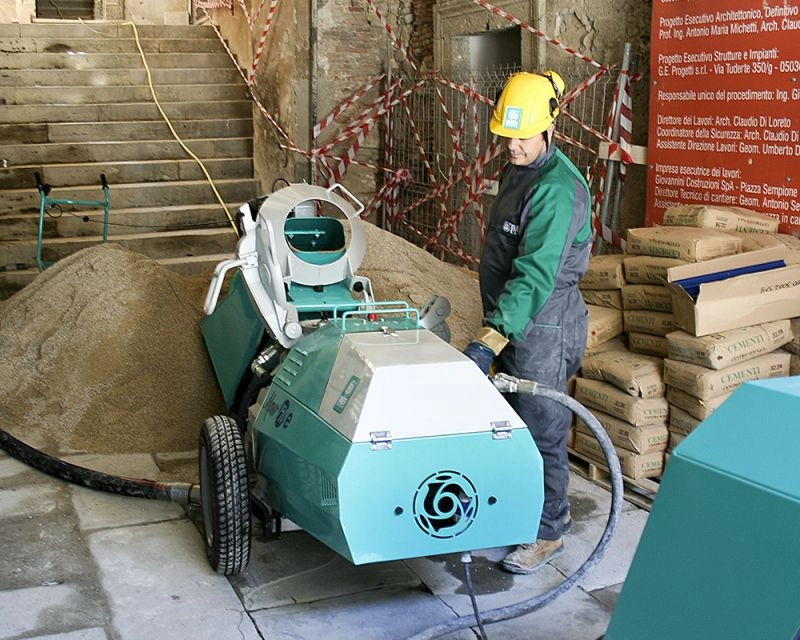 Pompa de sapa Imer MOVER 190 E B 230V 2,2 Kw cu bena de incarcare (fara furtunuri) [2]