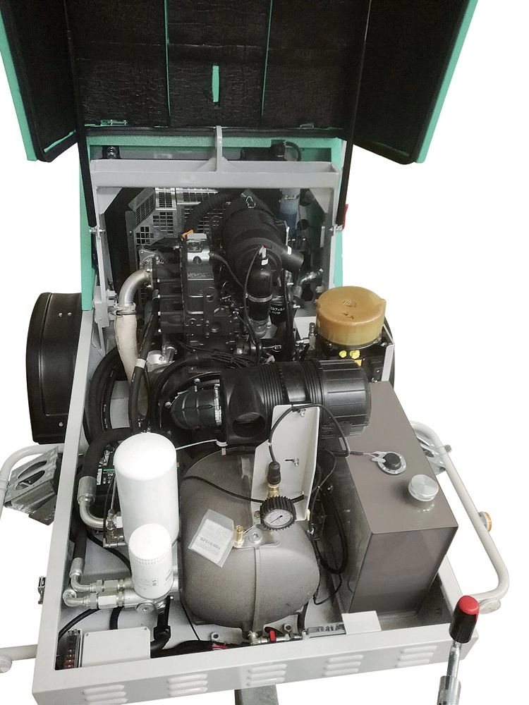 Pompa de sapa Imer MOVER 270 DBR EVO Yanmar diesel 47 cp debit 220 l/ciclu cu bena incarcare [6]