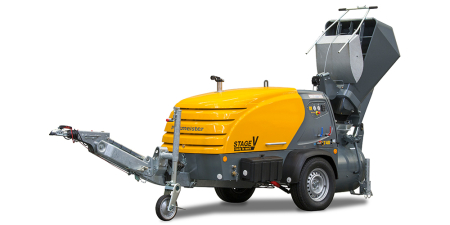 Sisteme de pompare - Pompa de sapa mecanizata Putzmeister Mixokret M 740 DHBS Stage V
