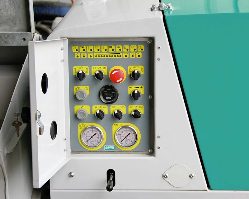 Pompa de tencuit Imer Prestige Eco TPower - mortare traditionale si preamestec motor Yanmar 20cp [3]