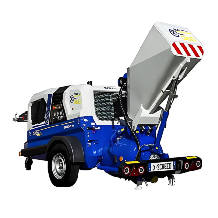 Sisteme de pompare - Pompa sapa mecanizata profesionala EUROMAIR X-Screed D60