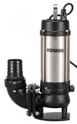 Pompe electrice - Pompa submersibila Vortex KOSHIN PKJ-1500-BAB motor electric 220V 1500W Ø 80 mm debit 40.8 mc/h