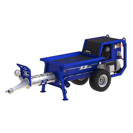 Pompe de Tencuiala Traditionala si Torcret - Pompa tencuit profesionala Compact-Pro 55