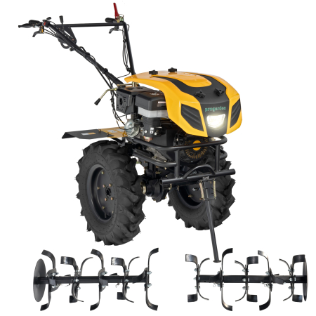 Motocultoare si multifunctionale - ProGARDEN Campo 1844, motocultor 18CP, 3+1 trepte, 2+2+1 freze, diferential