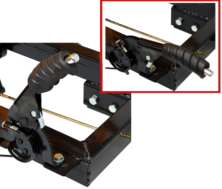 ProGARDEN Campo RM500C remorca 500kg motocultor, 1 osie, prindere bolt, roti [3]