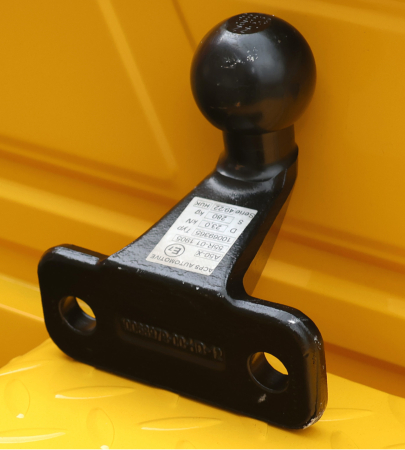 ProGARDEN Campo RM500CT remorca 500kg minitractor, 1 osie, prindere cupla, roti [3]