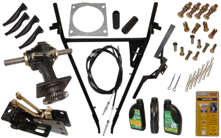 Accesorii utilaje agricole - ProGARDEN Kit transmisie cu diferential pentru motocultoare cu transmisie simpla