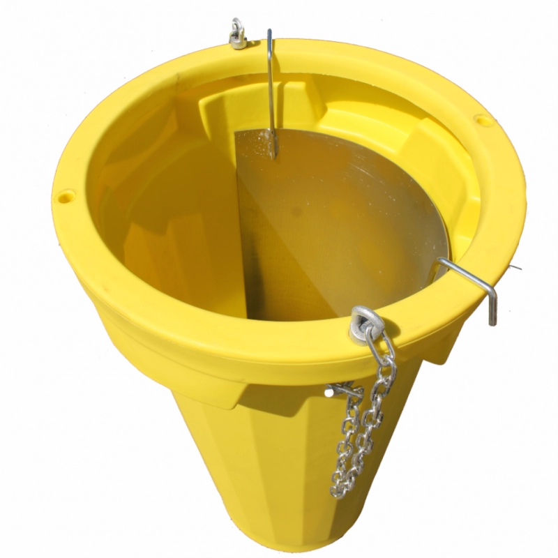 Protectie metalica pentru tub de evacuare deseuri, TEKCNOPLAST [1]