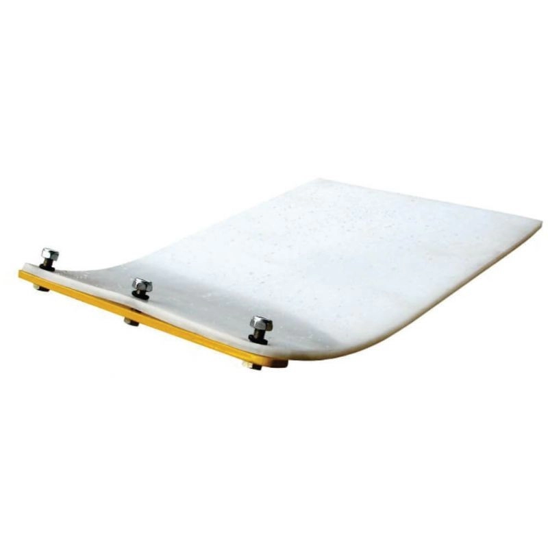 Accesorii scule si utilaje - Protectie talpa galben pentru placa compactoare Bisonte PC90