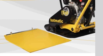 Accesorii scule si utilaje - Protectie tip Vulkolan pentru placa compactoare Batmatic FP1650