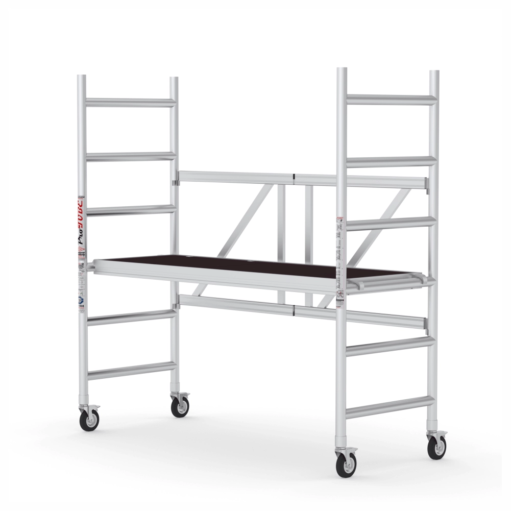 Schele mobile - ProTUBE F90 Schela mobila profesionala din aluminiu H lucru 2,7 m