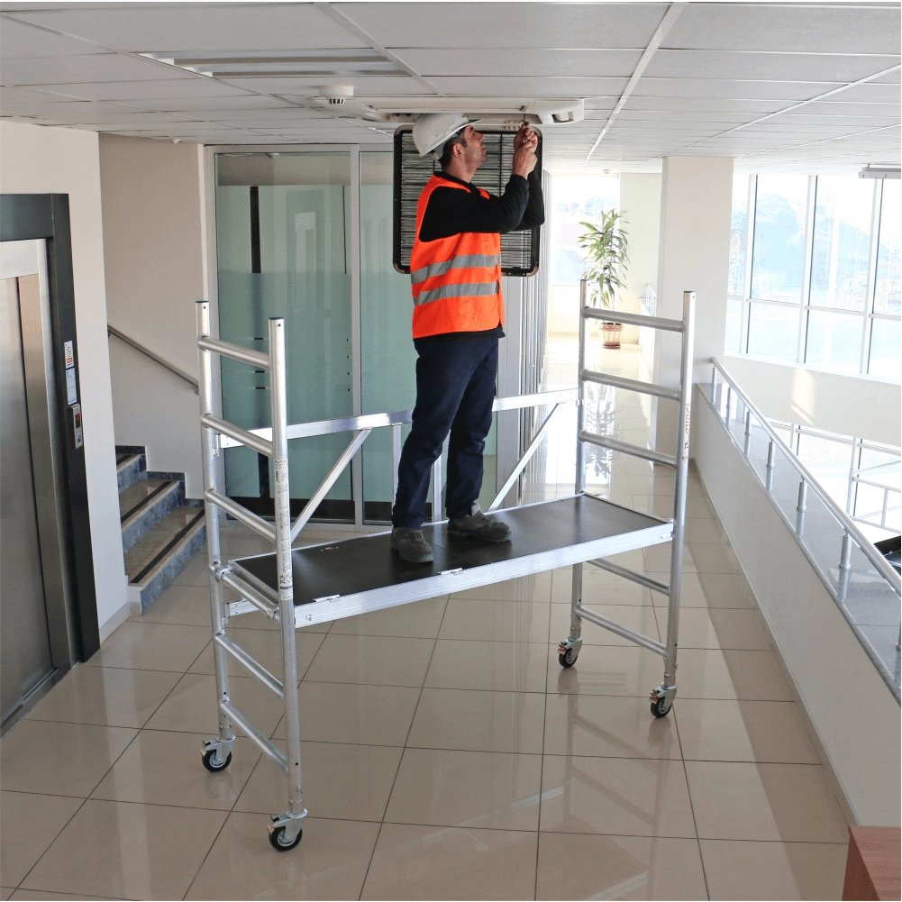 ProTUBE F90 Schela mobila profesionala din aluminiu H lucru 2,7 m [3]